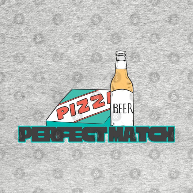 Pizza & beer, the perfect combination by FreeSoulLab